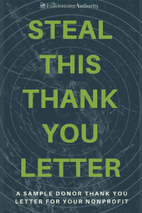 Steal This Thank You Letter