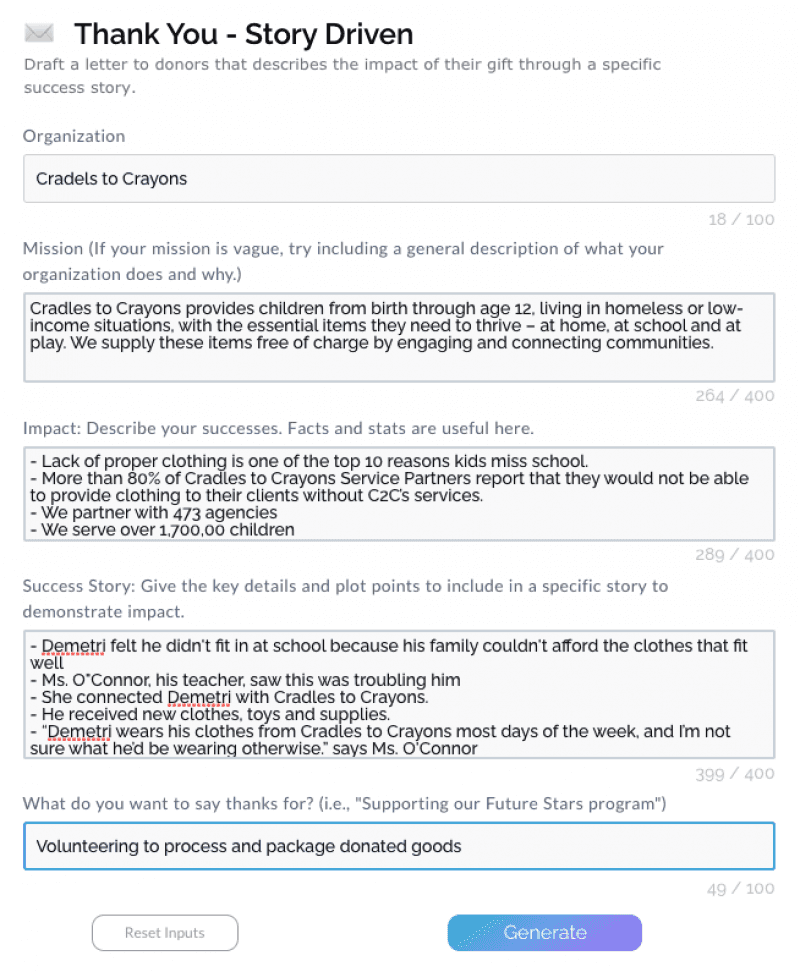 Screen Shot 2021-10-27 at 4.30.57 PM Thank You - Story Driven Model inputs